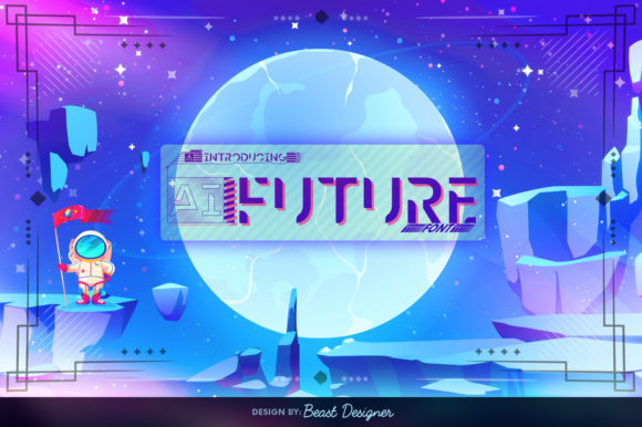Ai Future Font for Bold Editorial Designs