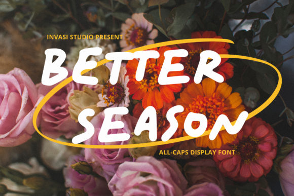 Better Season: A Sweet Display Font for Modern Web Design