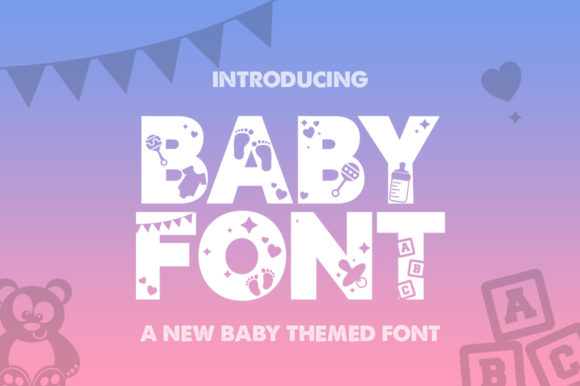 Boost Your Brand with the Bold Baby Display Font