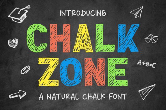 Chalk Zone Display Font for Bold Digital Creativity