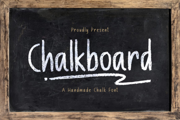 Chalkboard Font: A Versatile Display Font for Designers