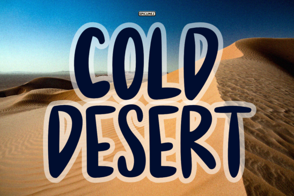 Cold Desert Font for Bold Branding and Eye-Catching Designs