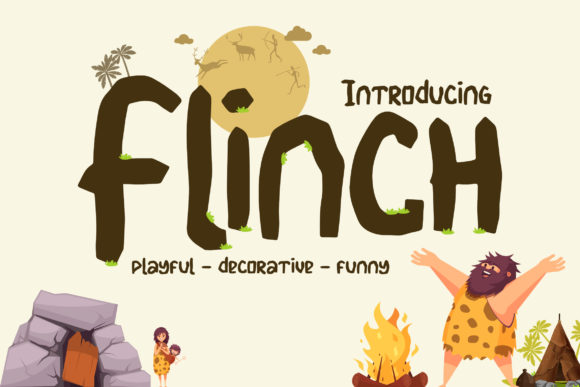 Flinch Font for a Playful and Memorable Brand Look