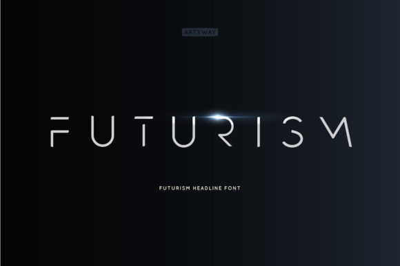 Futurism Font for Handmade Creations