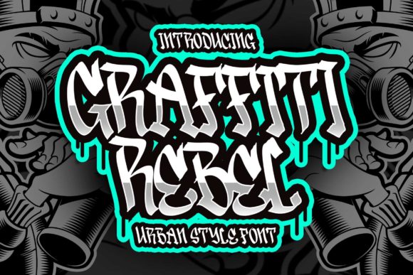 Graffiti Rebel Font for Bold Digital Branding