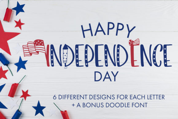 Happy Independence Day Font for Vibrant Branding