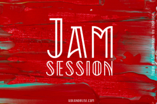 Jam Session: A Friendly Display Font for Creative Projects
