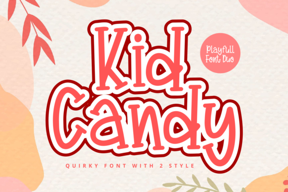 Kid Candy: The Sweet Display Font for Fun Brand Identity