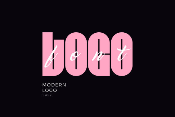 Logo: A Bold Display Font for Creative Makers