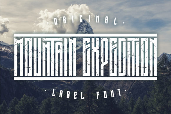 Mountain Expedition: The Bold Display Typeface for Modern Editorial Design