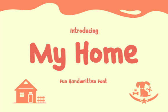 My Home Display Font for Vibrant Branding and Digital Creativity