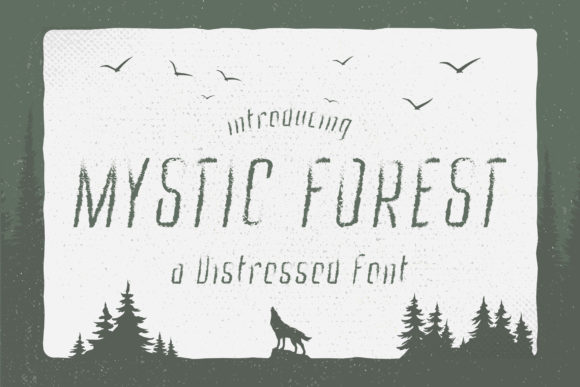 Mystic Forest Font for Dramatic Branding and Design