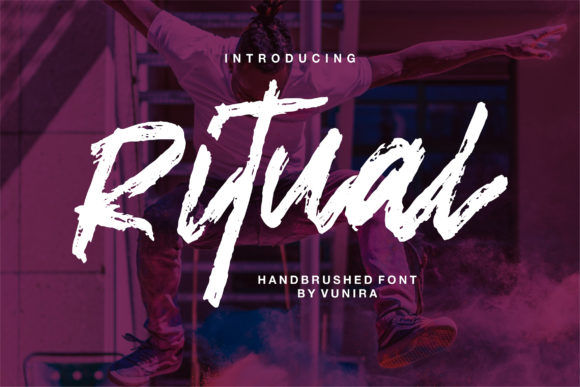 Ritual Typeface: A Bold Display Font for Standout Branding