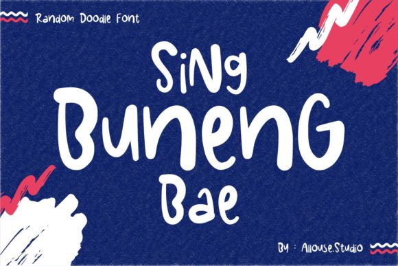 Sing Buneng Bae: A Joyful Display Font for Digital Brand Experiences