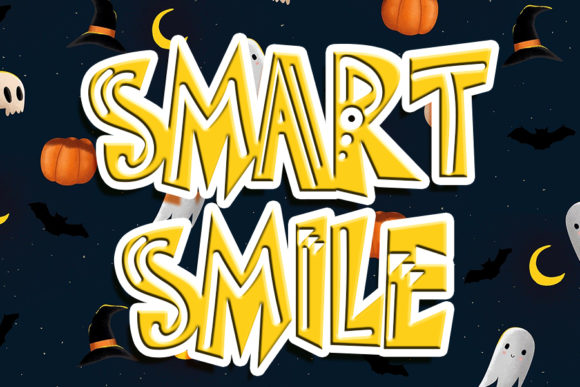 Smart Smile: A Quirky Display Font for Bold Branding