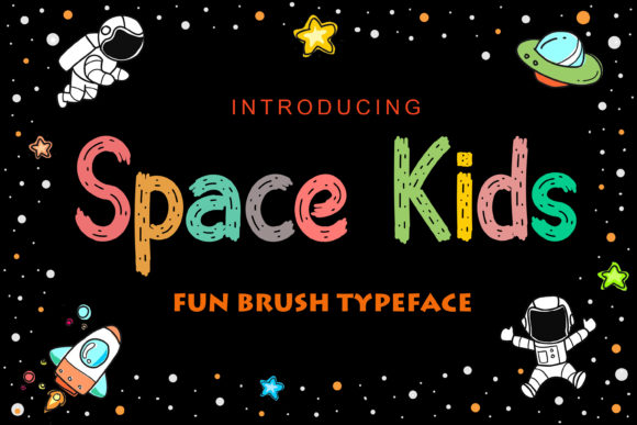 Space Kids Font for Creative Branding and Standout Design