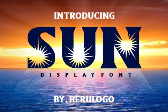 Sun Font for Vibrant Editorial Design