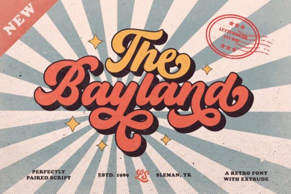 The Bayland: A Vintage-Inspired Display Font for Editorial Design
