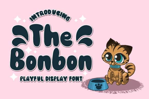 The Bonbon Font for Playful and Unique Editorial Design