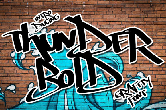 Thunder Bold: A Rugged Urban Font for Editorial Impact