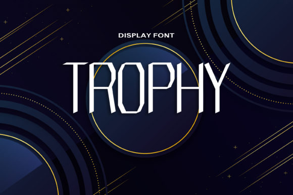 Trophy Font for Handmade Branding and Creative Projects