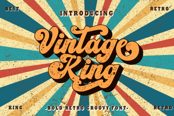 Vintage King Font: A Bold Display Choice for Designers